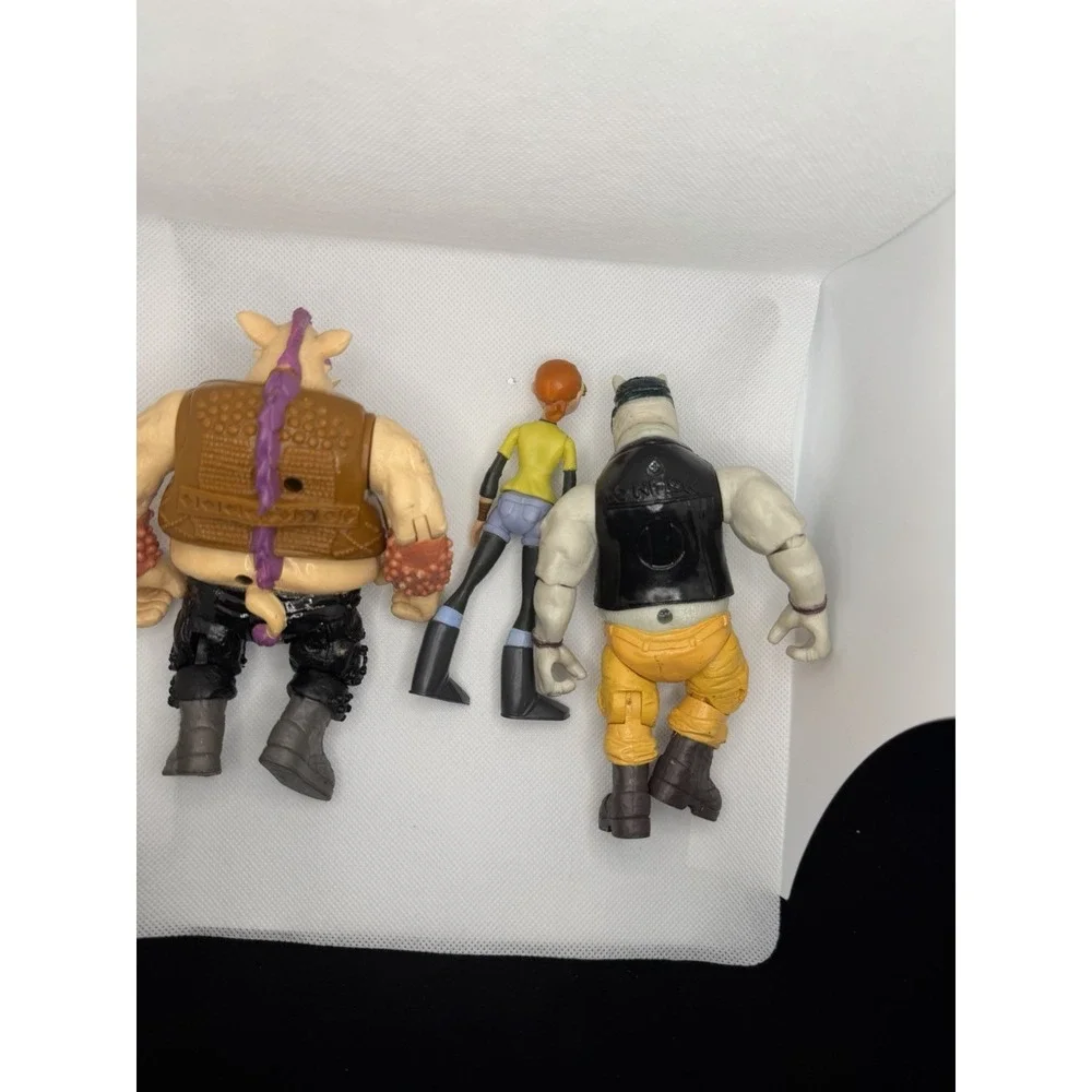 Teenage Mutant Ninja Turtles Bebop &‎ Rocksteady Playmates April Leo And Raf '15